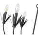Primrose 6 Light 30.5 inch Matte Black Chandelier Ceiling Light